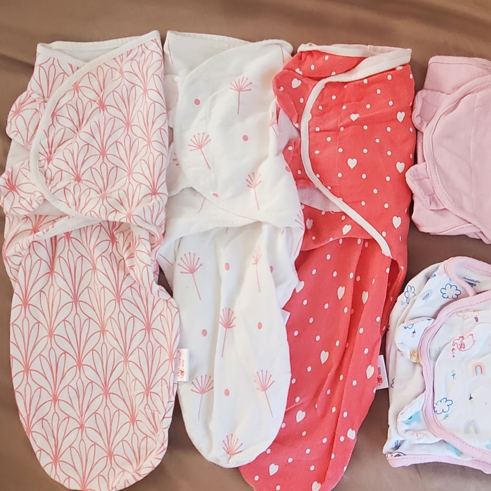 Set of 5 Baby Swaddles